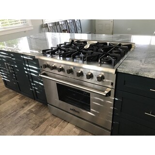 thor range gas silver kitchen burner inch professional