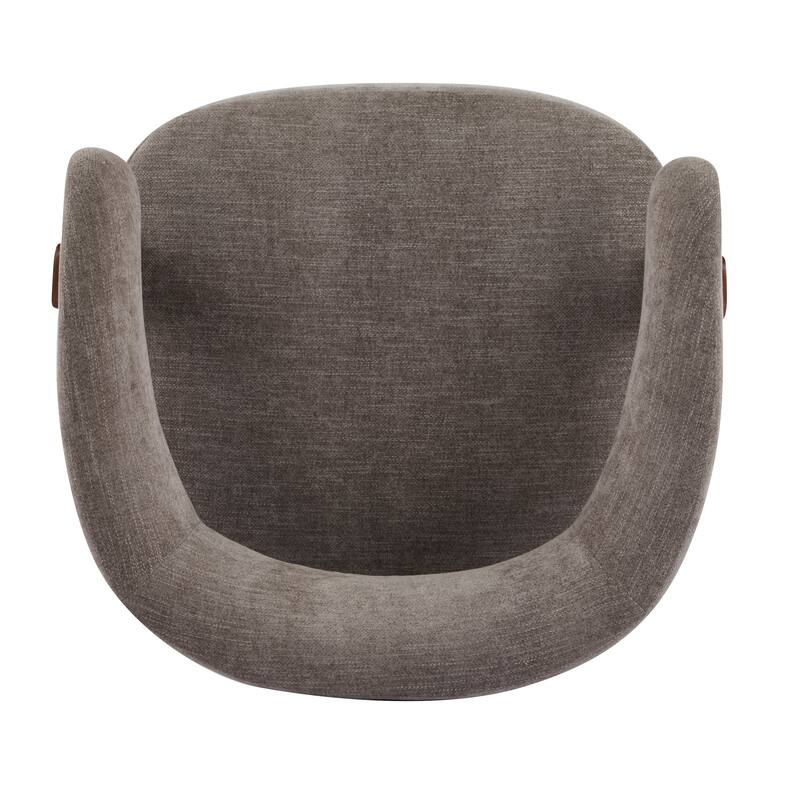 Christopher Knight Home - Accent Arm Chair Modern Upholstered Chair with Bent Wood Legs