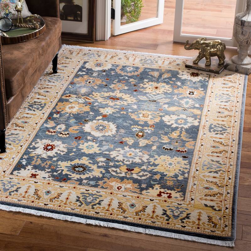 Lauren Ralph Lauren Marie Traditional Oriental Rug - 5'1" x 7'6" - Charcoal/Beige