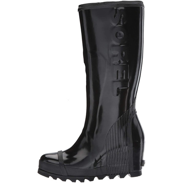 joan tall wedge rain boot
