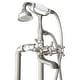 preview thumbnail 13 of 11, SevenFalls 8019 Telephone Double Lever Handles Clawfoot Floor Mounted Tub Filler with Handheld Shower