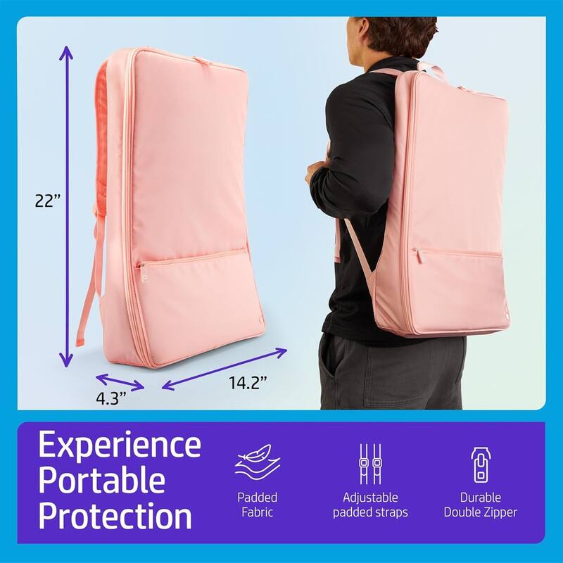 HP Sprocket Photobooth Travel Backpack (Pink), Exclusively for the HP Sprocket Photobooth Printer - Pink