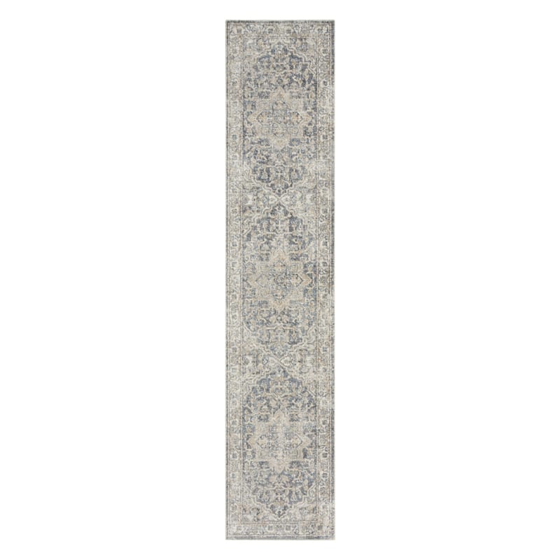 HomeRoots Oriental Traditional Runner Area Rug - 144.00 in. x 26.00 in. x 0.25 in.
