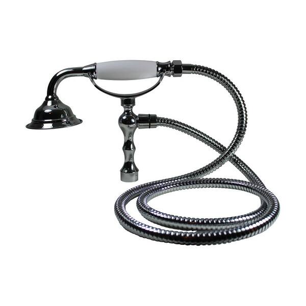Shop Handheld Telephone Shower Head Set With 58in Flex Hose Chrome