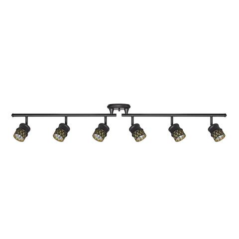Globe Electric 59086 Kearney 46" Wide 6 Light Track Lighting Kit