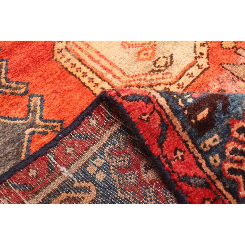 ECARPETGALLERY Hand-knotted Anadol Red Wool Rug - 4'2 x 6'9
