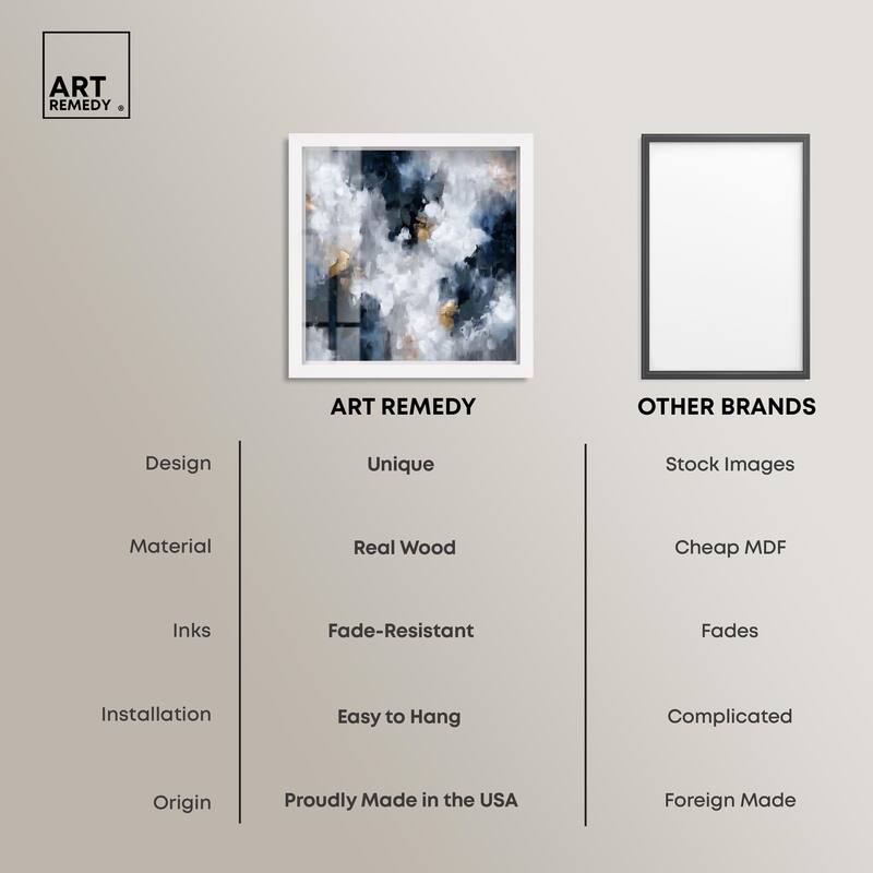 Midnight and Ivory I Shadowbox by Art Remedy