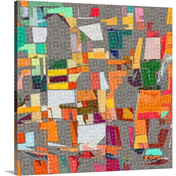 "Rough Around The Edges" Canvas Wall Art