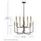 preview thumbnail 4 of 10, Lark 83636 Austen 10 Light 30" Wide Candle Style Chandelier