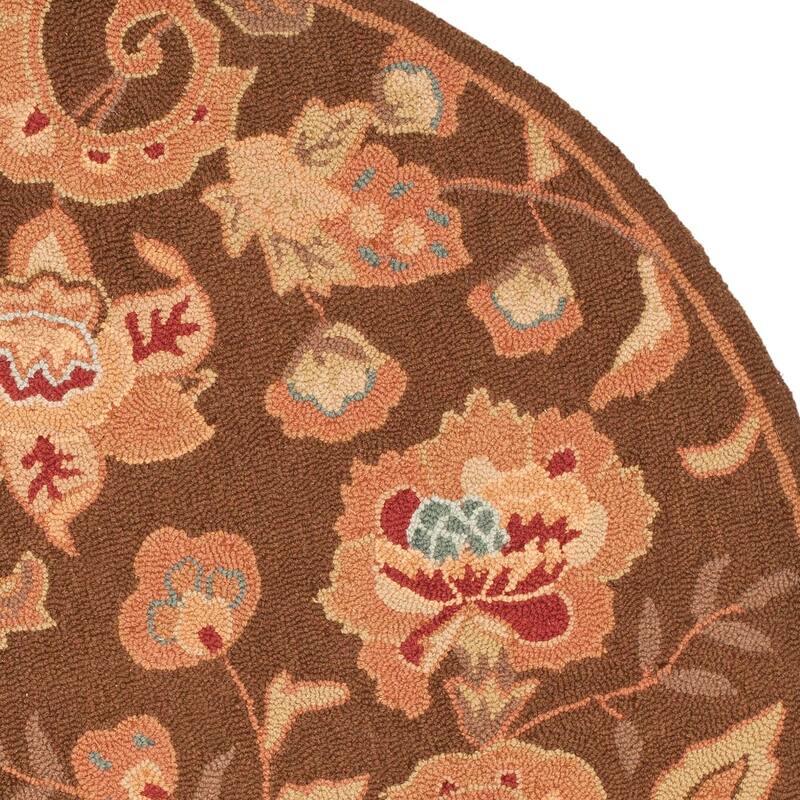 SAFAVIEH Handmade Berkeley Paisley Delila Botanical Wool Rug