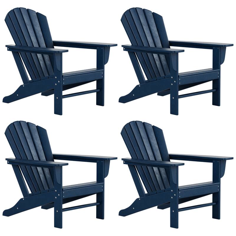 Altura Outdoor Eco-Friendly All Weather Poly Adirondack Chair (Set of 4)