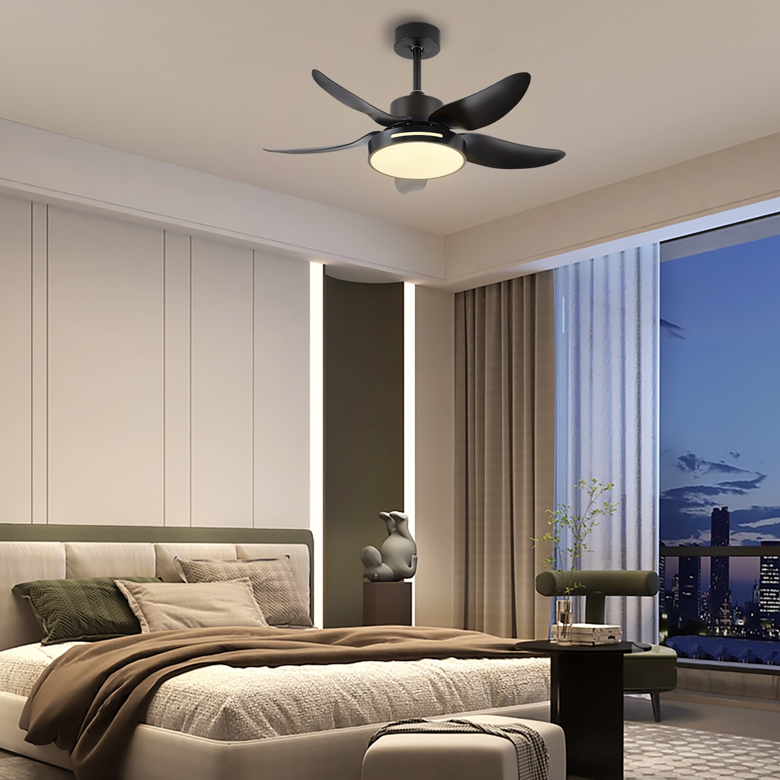 Ceiling Fans with Lights and Remote Control, Quiet Reversible Motor, Modern Ceiling  fan for Bedroom, Living Room - Bed Bath u0026 Beyond - 38287803