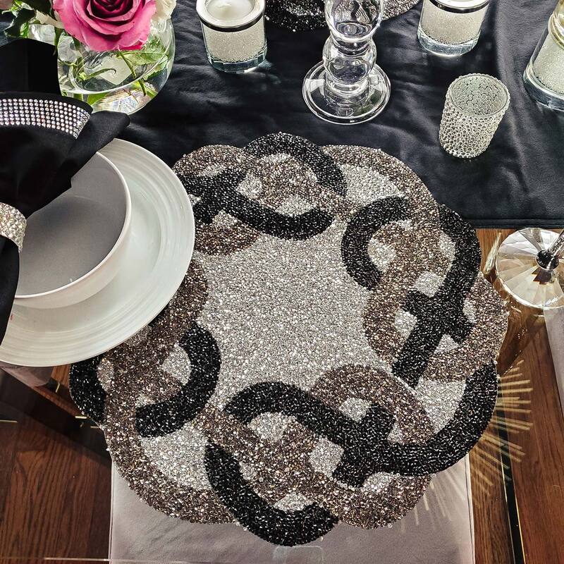 Sparkles Home Luminous Rhinestone Celtic Placemat Bed Bath & Beyond
