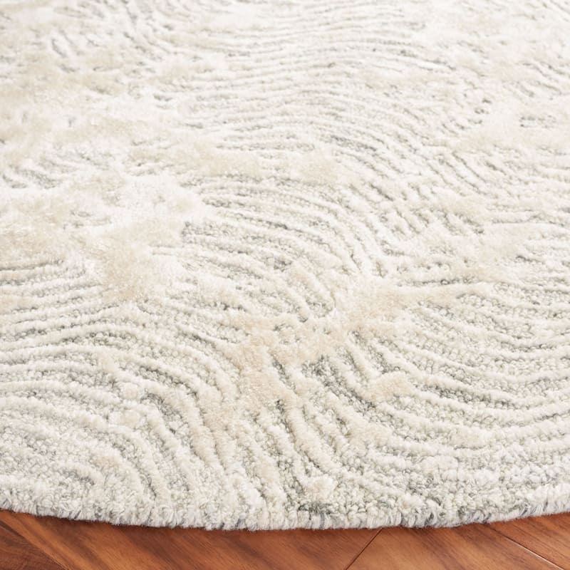 SAFAVIEH Handmade Glamour Zauresh Modern Wool Rug