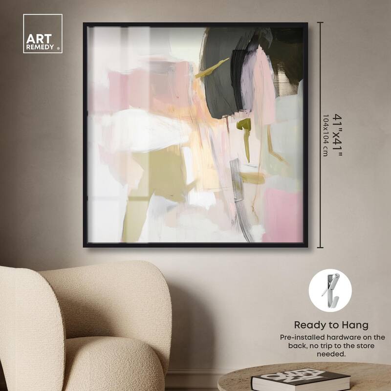 Dynamic Color IV Shadowbox by Art Remedy