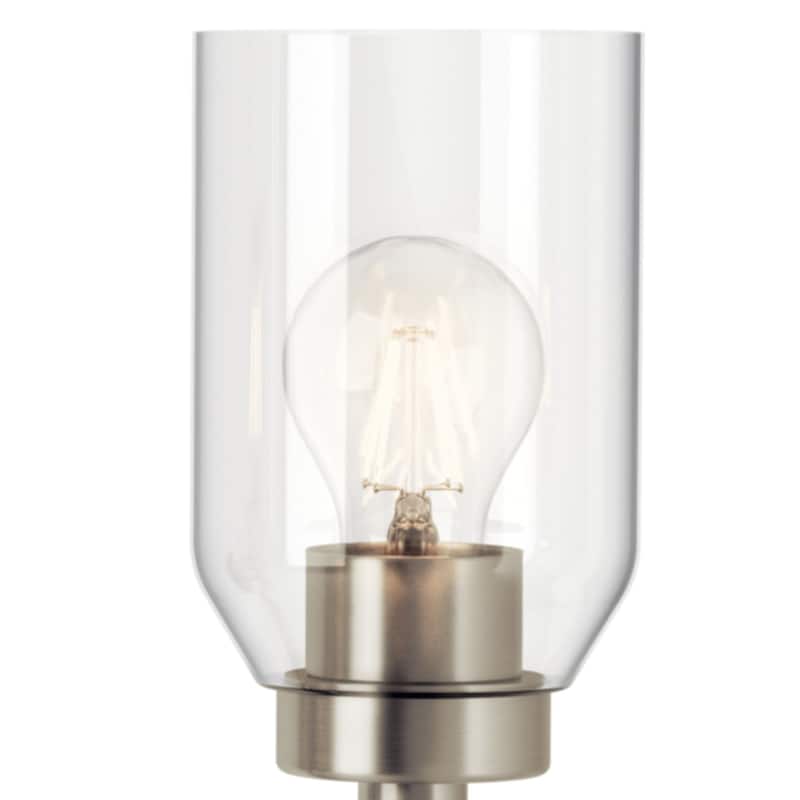 Kichler Lighting Madden Bathroom Vanity Light with Clear Glass