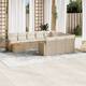 Option Beige 6x middle + Table + 2x corner
