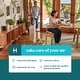 preview thumbnail 7 of 6, Homedics T43 Large‑Room Tower Air Purifier | True HEPA + UV‑C | White