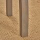 preview thumbnail 5 of 10, Lucca Outdoor Acacia Wood Side Table by Christopher Knight Home