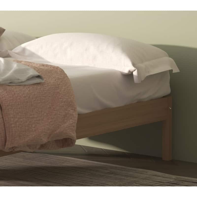 Basic Pine Platform Bed