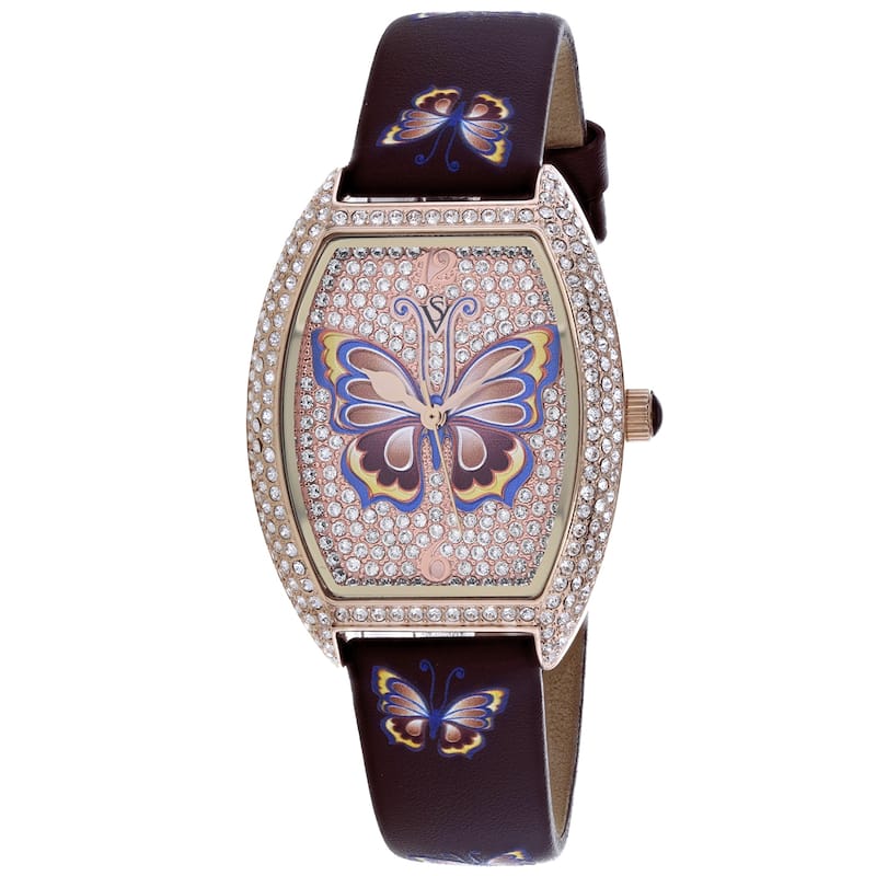 Christian Van Sant Women's Papillon Gold Dial Watch - CV4874 - 6 (36)
