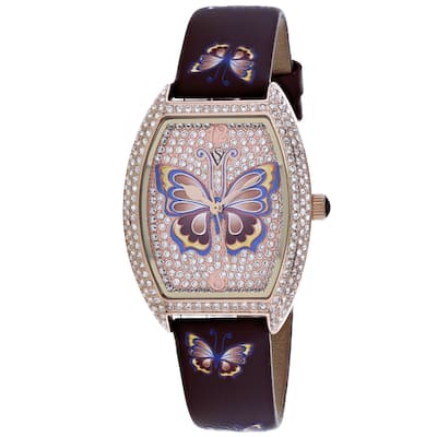 Christian Van Sant Women's Papillon Gold Dial Watch - CV4874 - 6 (36)