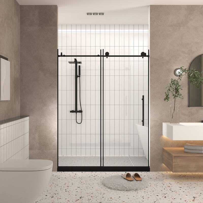 60x76 Inch Frameless Shower Door