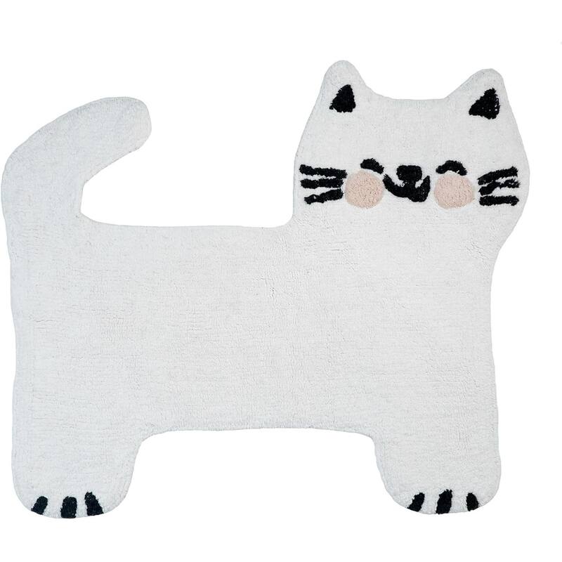 HomeRoots Juvenile/Youth Contemporary Novelty Area Rug - 32.00 in. x 30.00 in. x 0.30 in.