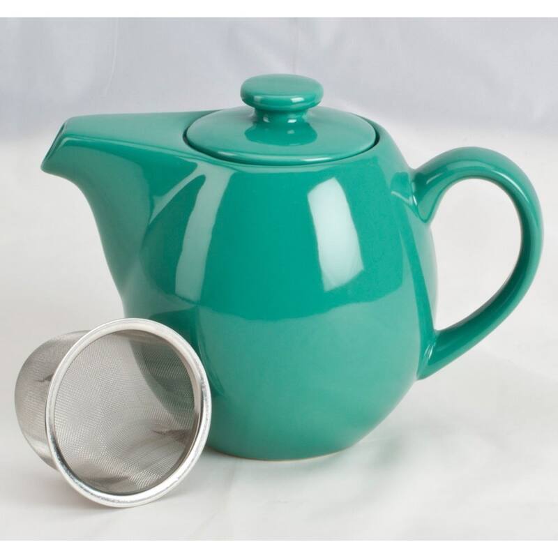 Omniware Teaz 3-4 Cup Teapot with Infuser - 24 oz - Teal