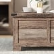 preview thumbnail 23 of 29, Modern Farmhouse Coffee Table with Hidden Interior Storage