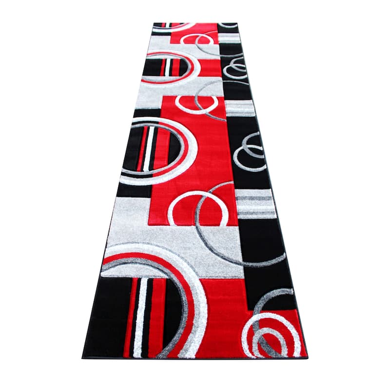 Modern Geometric Design Abstract Area Rug