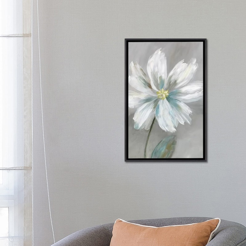 iCanvas "Simple Flower I" by Nan Framed