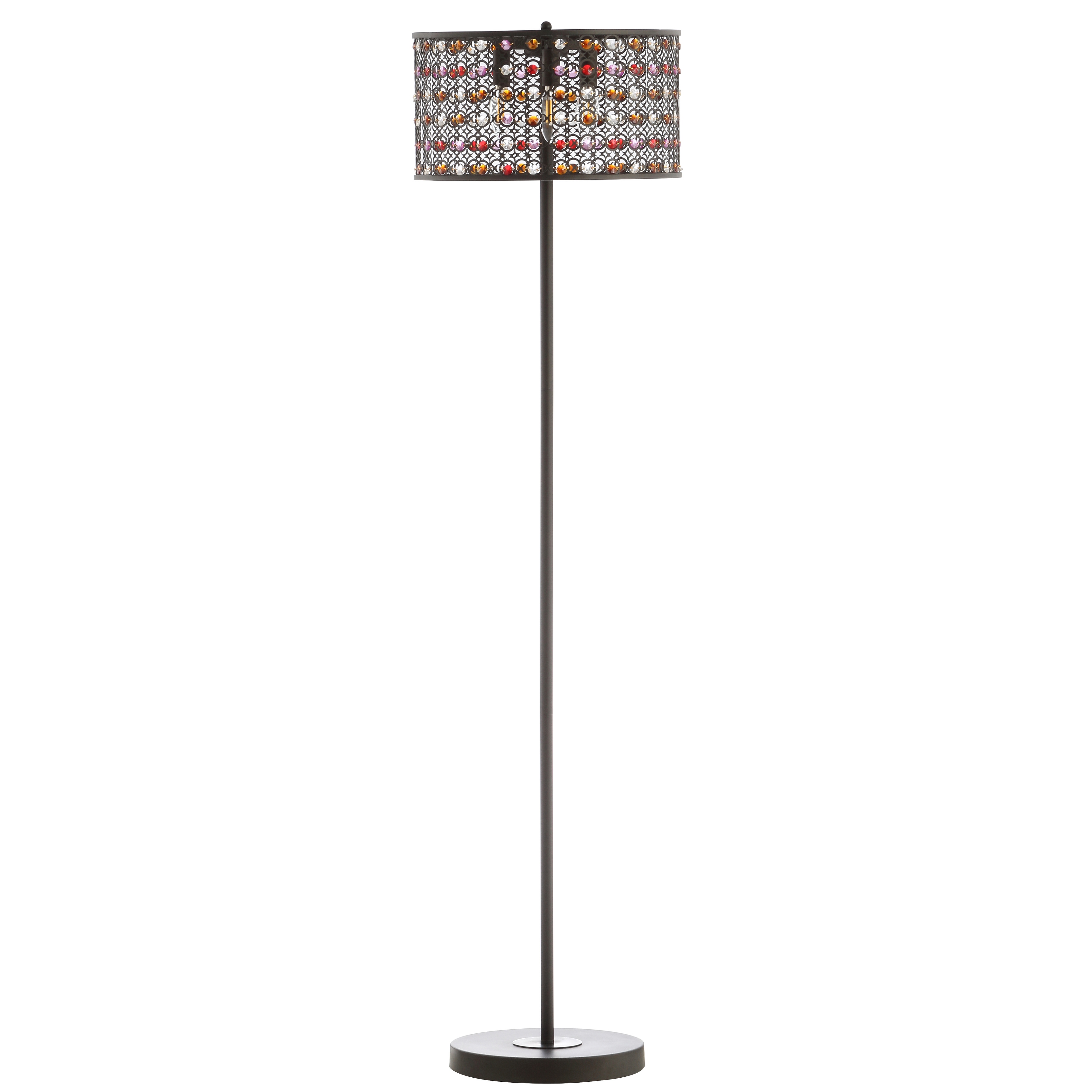 SAFAVIEH Collection Inspired by Disney s Live Action Film Aladdin Mosiac 60 LED Floor Lamp 15 x 15 x 59.7 On Sale Bed Bath Beyond 28556384