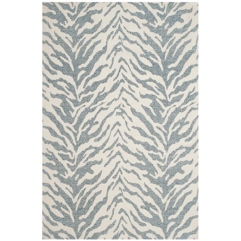 SAFAVIEH Handmade Flatweave Marbella Bogdana Modern Polyester Rug