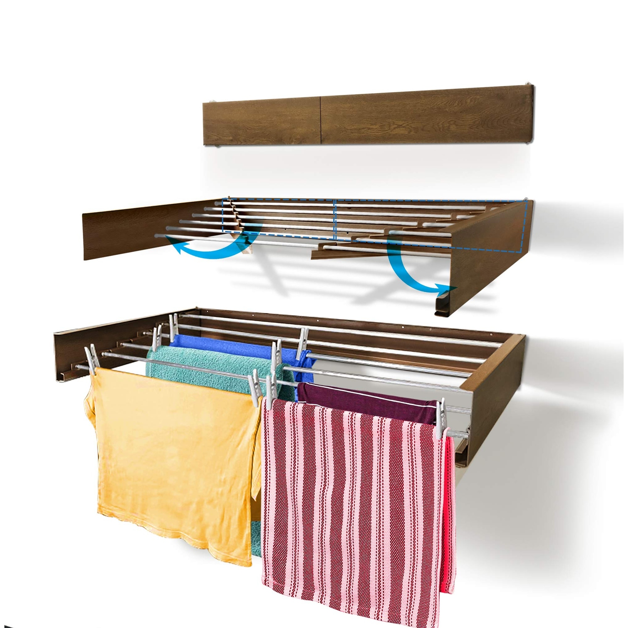 Black laundry drying hotsell rack