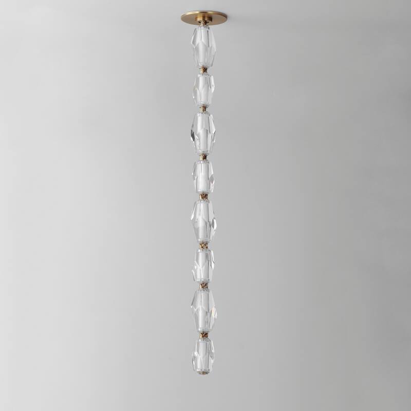 Studio M SM24864 Dolce Vita 48" Tall LED Crystal Mini Pendant with
