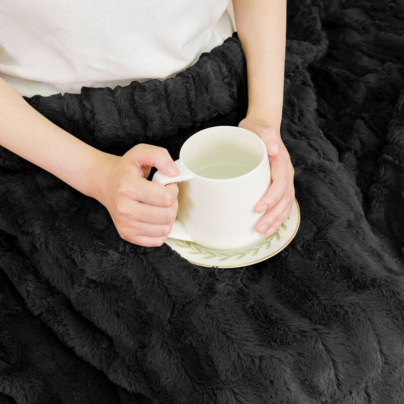 Saga Double Sided FauxFur Throw