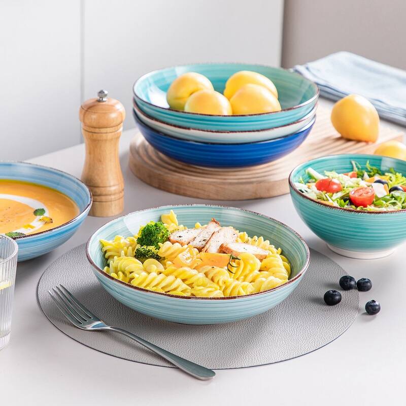 vancasso Bonita Stoneware Handpainted Multicolour Dinnerware Set