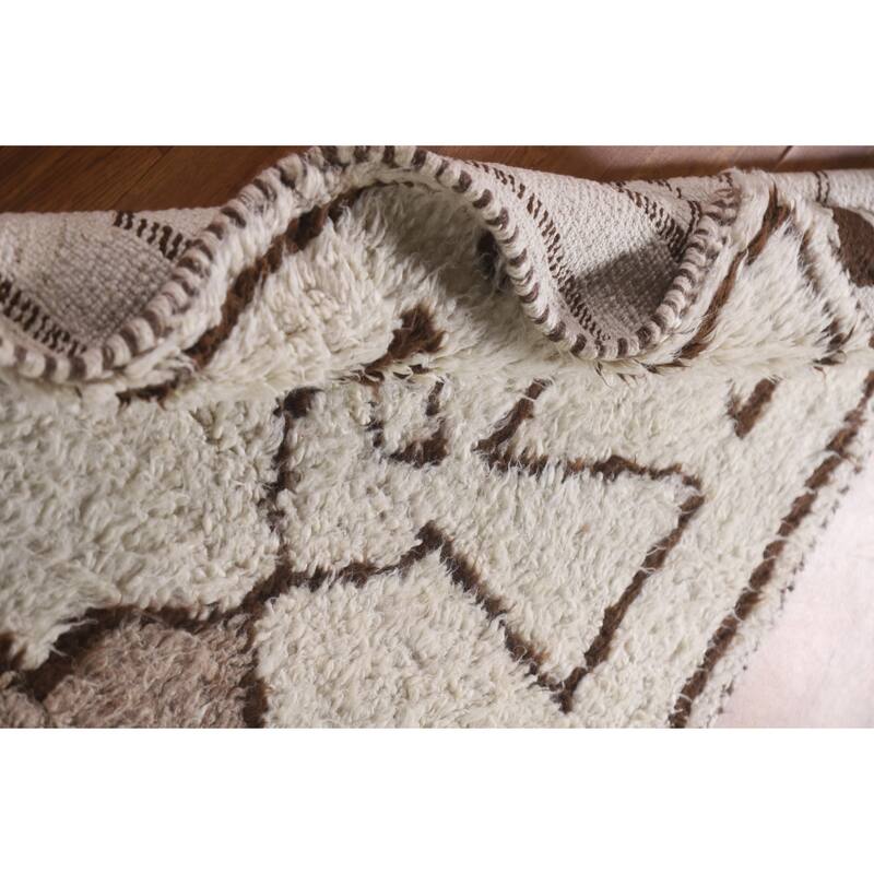 Anatolian Turkish Runner Rug Hand-knotted Wool Carpet - 3'4"x 11'9"