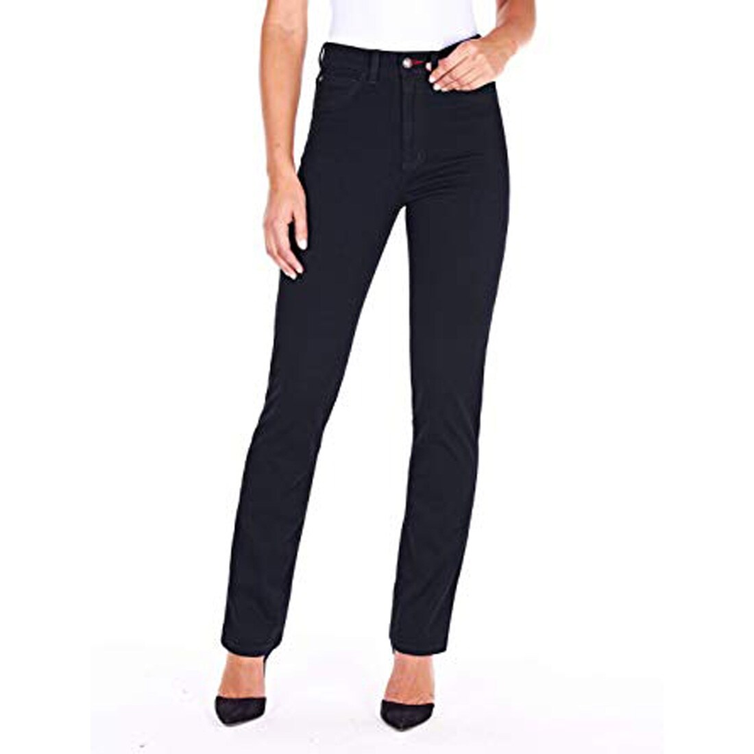 Shop Fdj French Dressing Jeans Women S Petite Onyx Suzanne