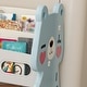 preview thumbnail 13 of 17, Kids Toy Storage Organizer, Toy Organizer with 2 Tier Bookshelf, Toy Storage with Shelf and 12 Toy Bins
