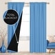 preview thumbnail 21 of 117, Deconovo 100% Full Blackout Double-Layer Rod Pocket Curtains (2 Panels)