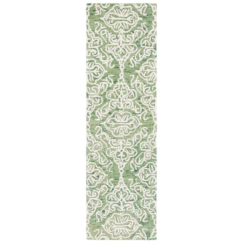 SAFAVIEH Handmade Blossom Mahalia Modern Floral Wool Rug