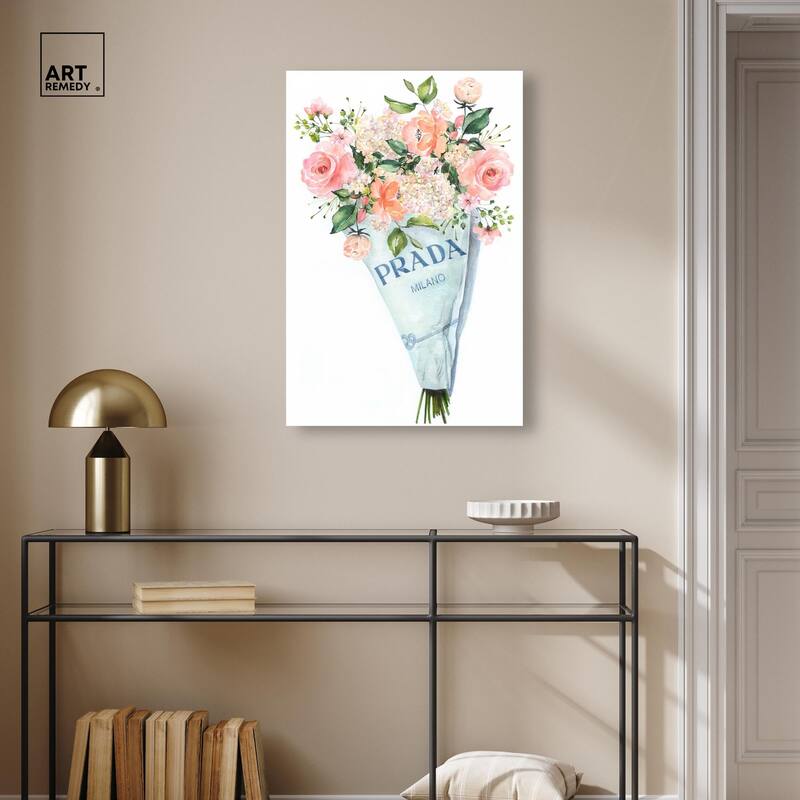 A World of Flowers Canvas by Art Remedy, Gallery Wrapped
