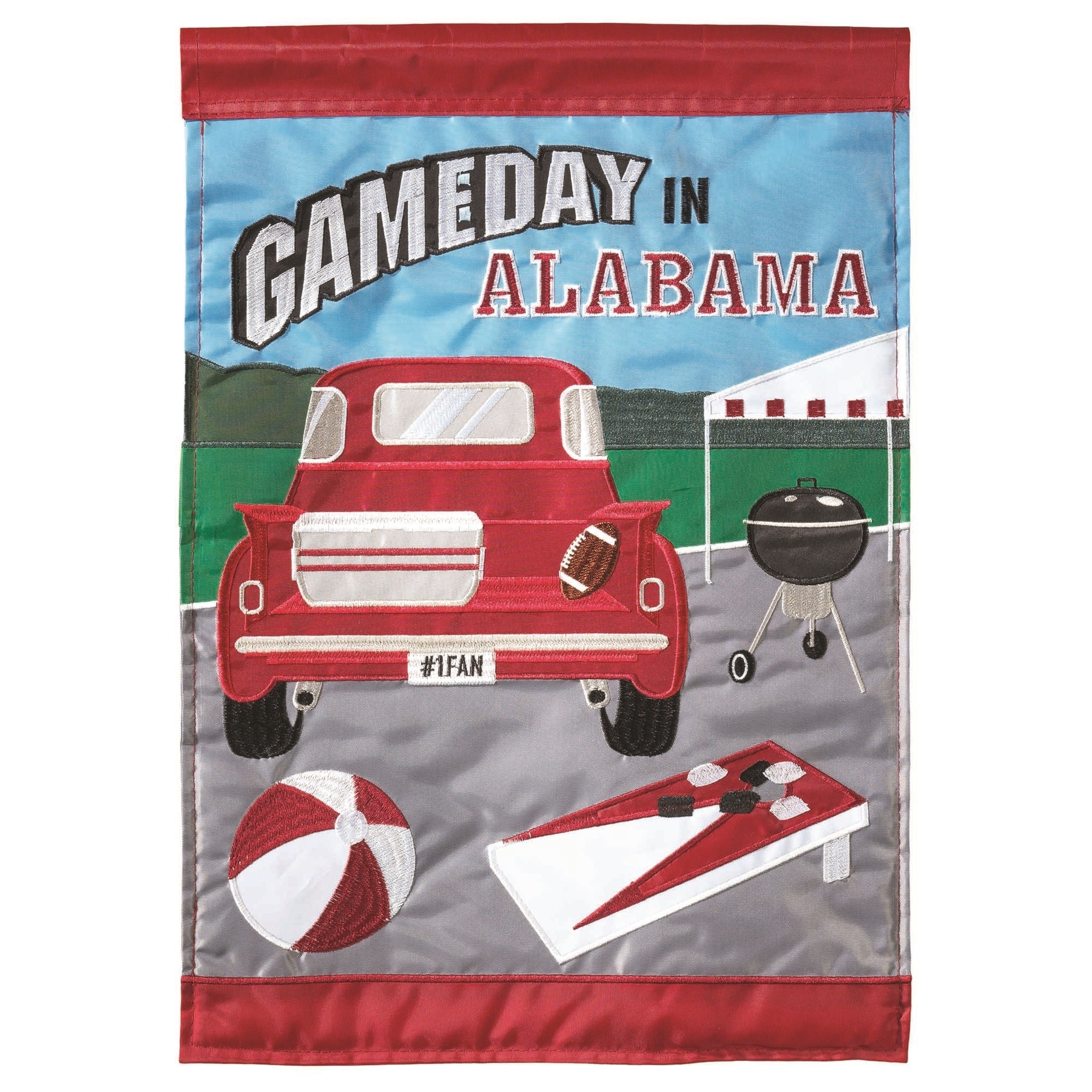 Shop Game Day In Alabama Garden Flag 13 X 18 Overstock 28699201