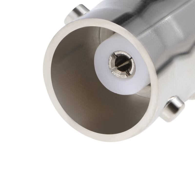 10PCS Alloy BNC Female to RCA Female Adapter Straight Connector for CCTV Security Camera