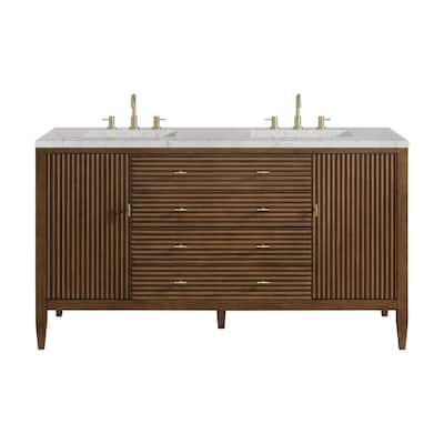 James Martin Vanities 485-V60D-3EJP Myrrin 60" Double Basin Wood