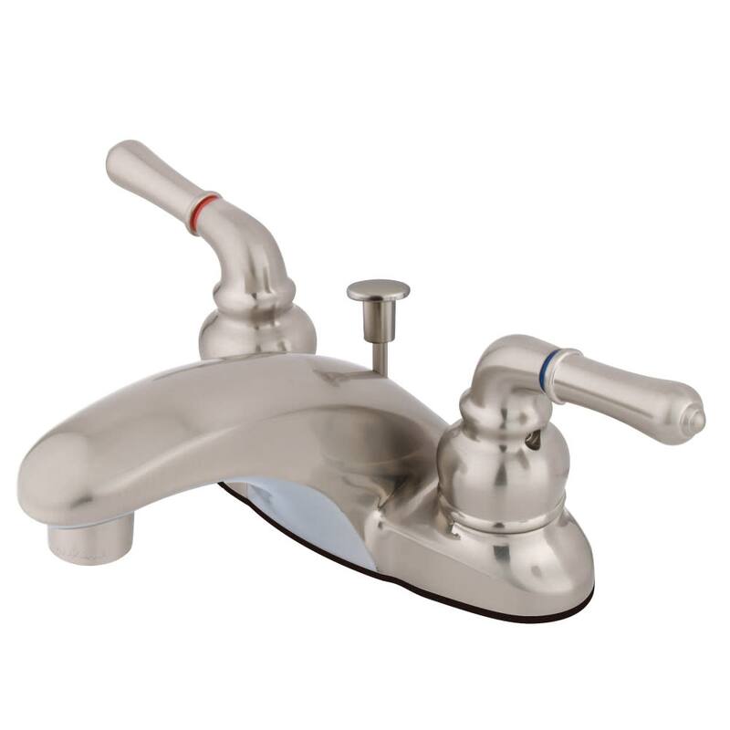 Kingston Brass Magellan 1.5 GPM Centerset Bathroom Faucet with Pop-Up