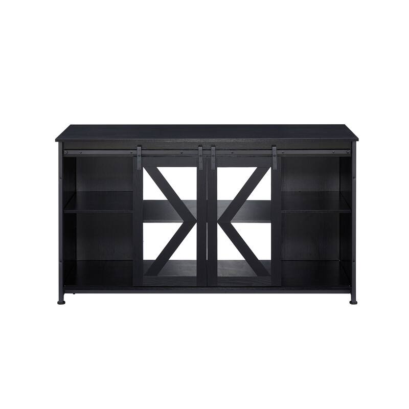 Anmytek 80 Gallon Heavy Duty Metal Aquarium Stand with Cabinet for Fish Tank Accessories Storage