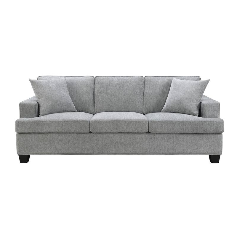 Baldwin 84" Sofa with 2 Pillows, Dalton Graphite